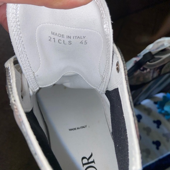 Dior canvas high black size 45 =11 man - Picture 6 of 6